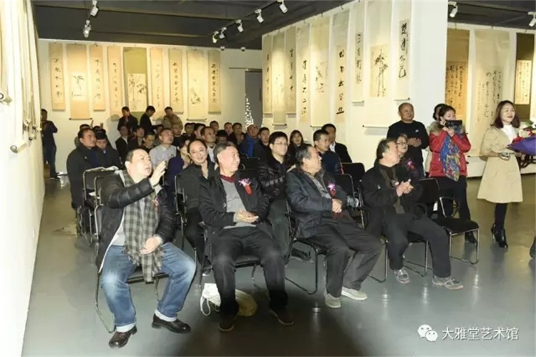画廊作品展现场